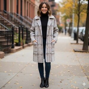 Love Ever After Creme Open Cardigan Size Medium - NWOT